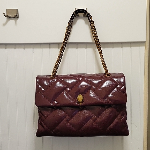 Kurt Geiger London XXL Kensington Soft Quilted Leather Convertible Shoulder Bag - Picture 2 of 8
